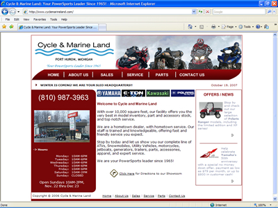 Web Design Sample 2